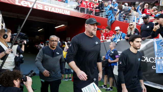 Detroit Lions head coach Dan Campbell.